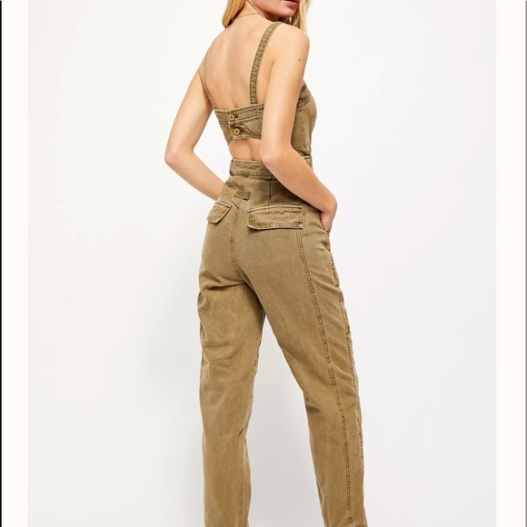 🔥Free People utility Jumpsuit - Picture 5 of 6
